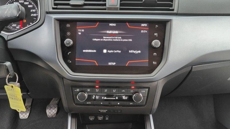 Seat Arona 1.0 EcoTSI Reference NAVI CARPLAY CARICA WIRELESS