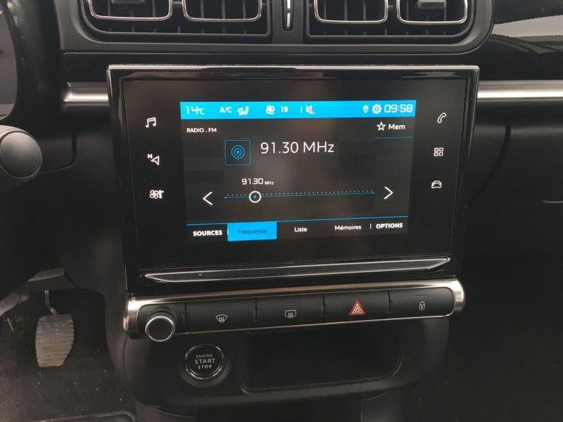 Citroën C3 PureTech 83 S&S Shine CERCHI LEGA + VETRI SCURI