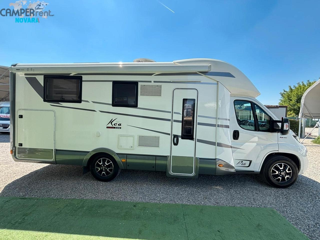 MOBILVETTA KEA TEKNO LINE P68 - SEMINTEGRALE CON LETTO NAUTICO ED AMPIO GARAGE