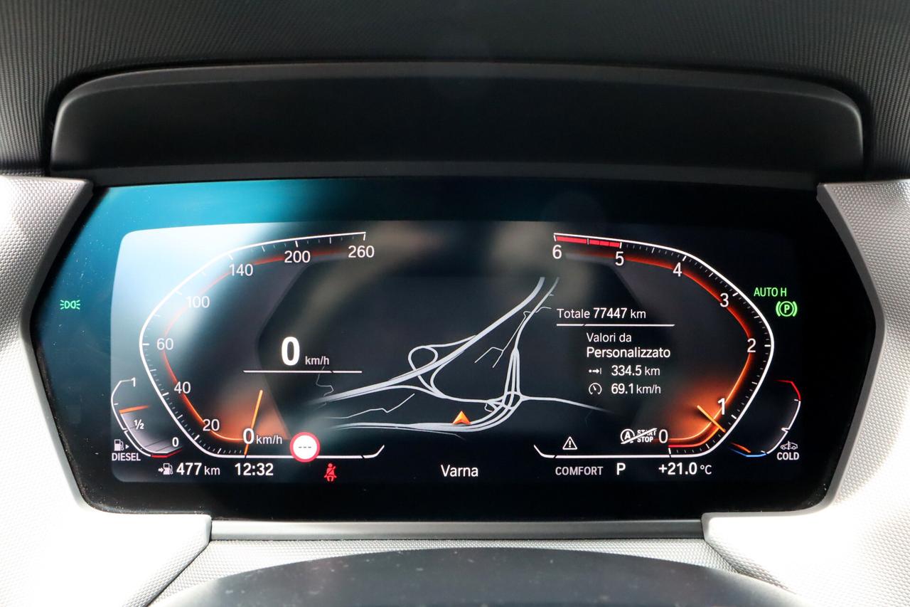 Bmw 118 150CV VIRTUAL LED NAVI SENSORI DAB