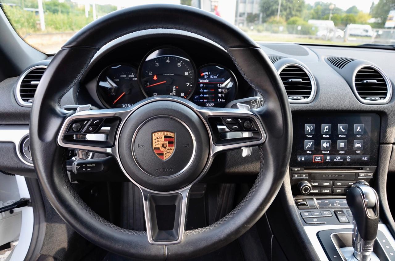 PORSCHE BOXSTER 718 2.0 300cv PDK, ECCELLENTI CONDIZIONI, TUTTI SERVICE PORSCHE, EURO 6B, FARI LED, NAVI, PERMUTE