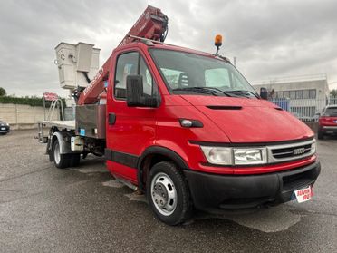 Iveco Daily 35C10 2.3 Hpi cabinato con Cestello elevatore