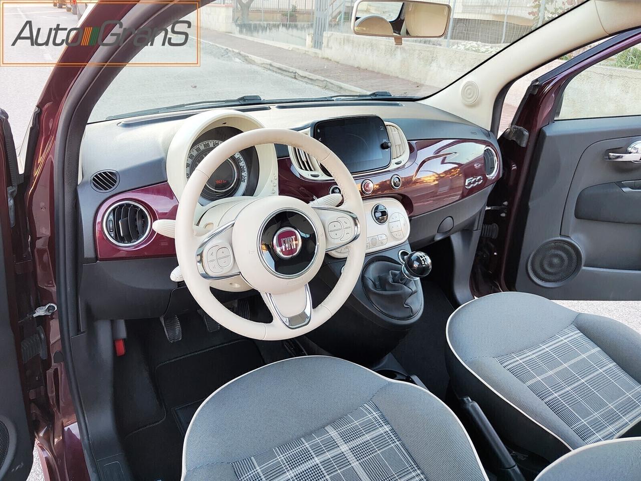 Fiat 500 1.2 03/19 Bordeaux opera