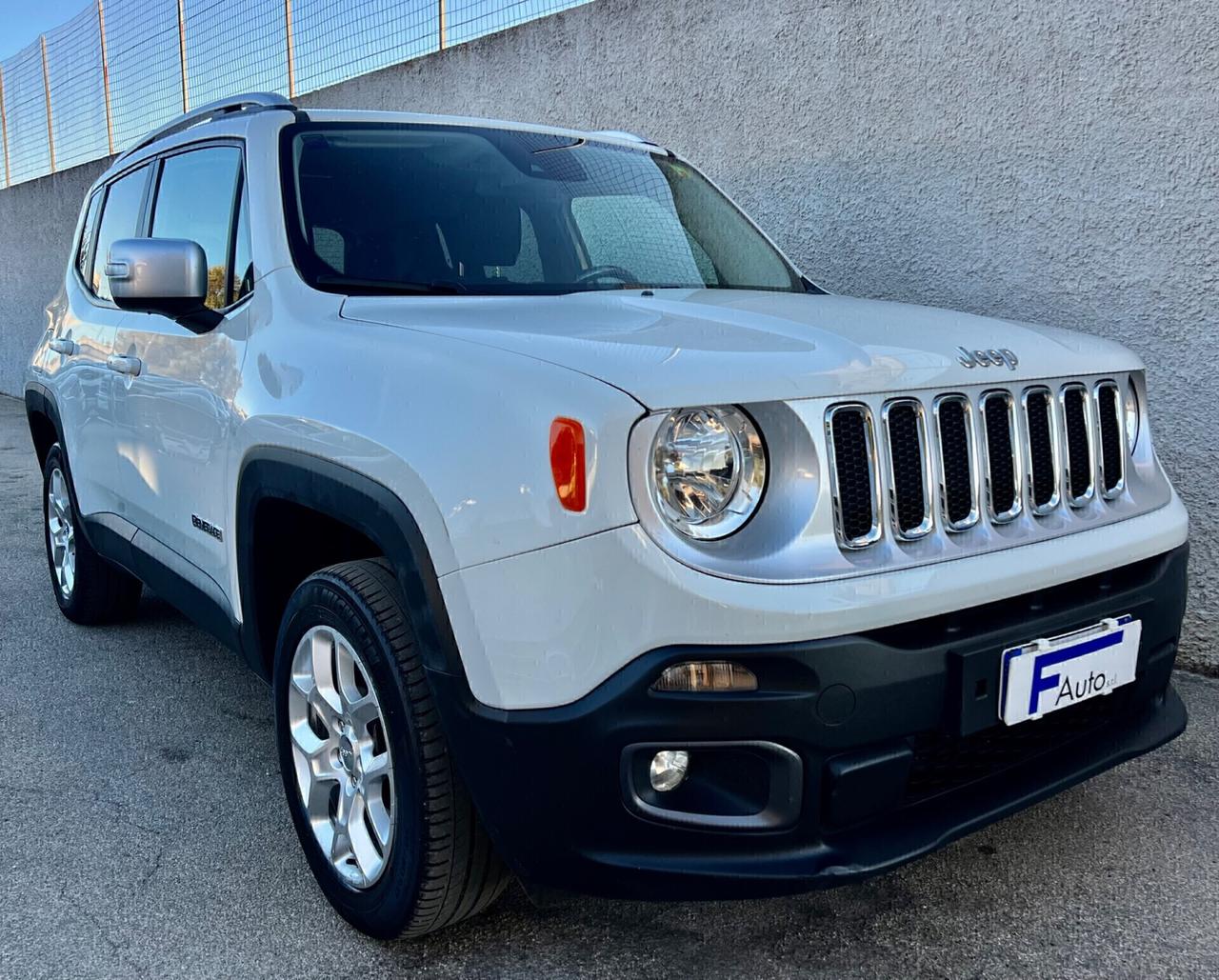 Jeep Renegade 2.0 Mjt 140CV 4WD Limited,Keyless,Navi,Climatronic,GANCIO TRAINO,ecc.