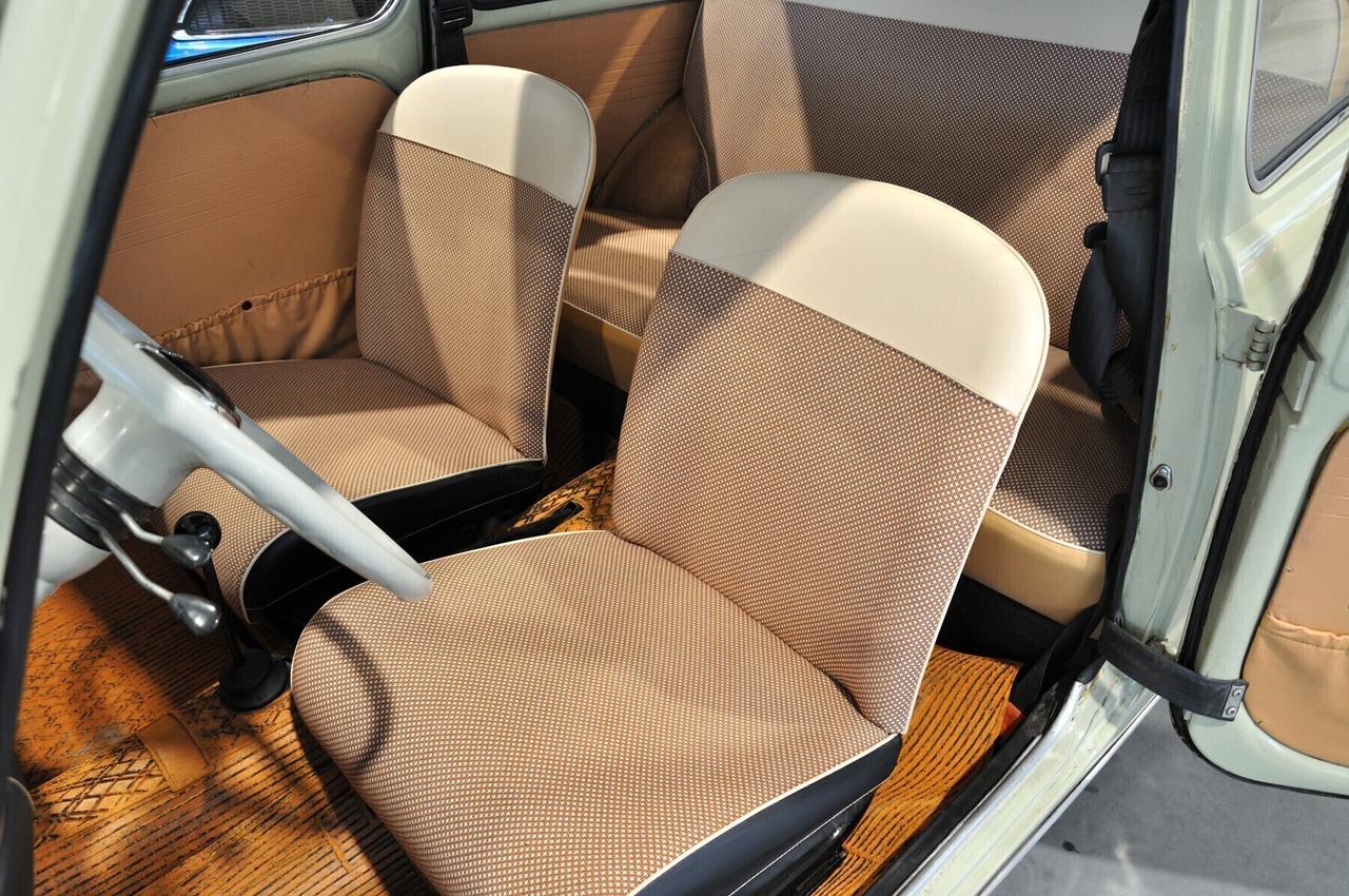 Fiat 600 tipo 100 633cc targhe nere ottima