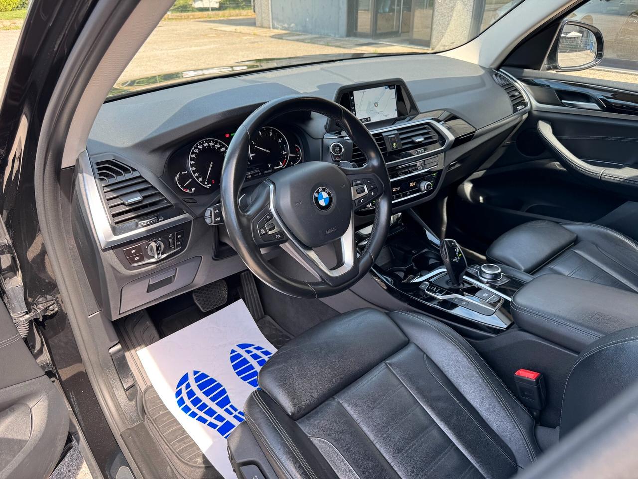 BMW X3 xdrive20d xLine 190cv auto LED PELLE
