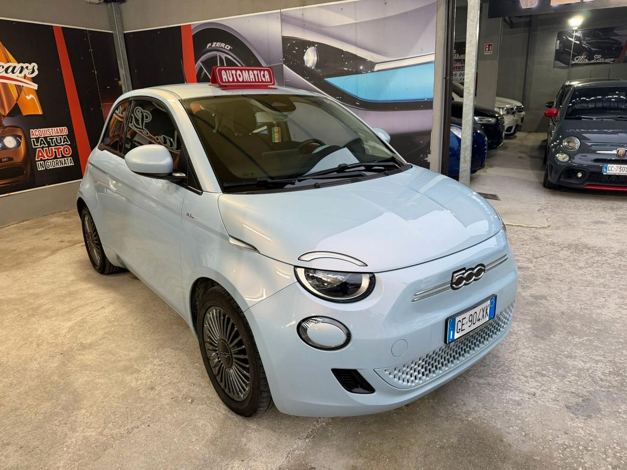Fiat 500 elettrica 12 mesi garanzia-2021