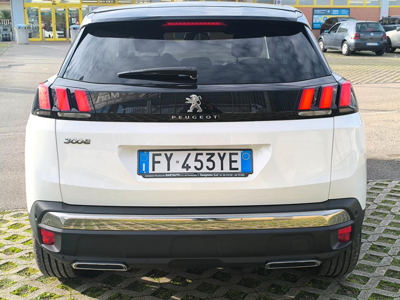 PEUGEOT 3008 ALLURE 1.6 HDI 130cv 09/19 TETTO/NAVI/LED