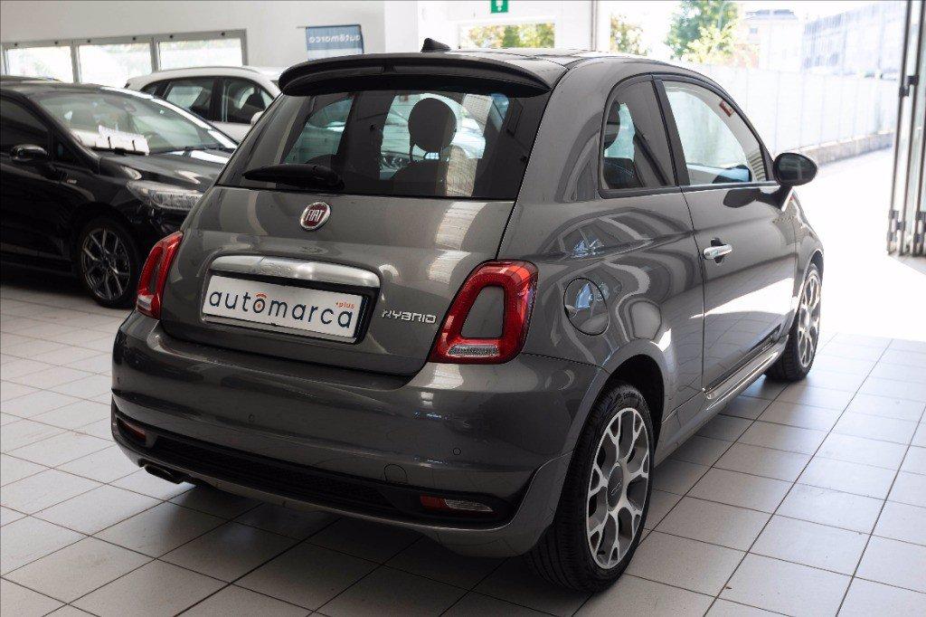 FIAT 500 1.0 hybrid Rockstar 70cv del 2021
