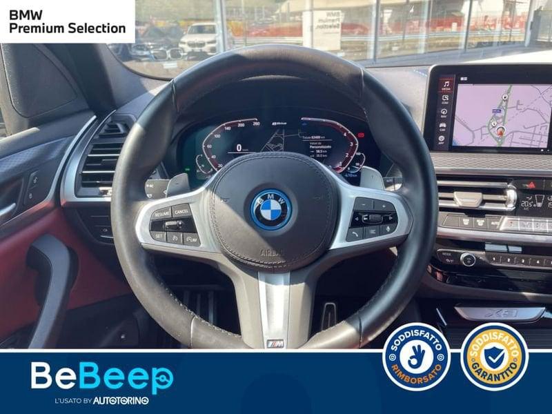 BMW X3 XDRIVE30E MSPORT AUTO