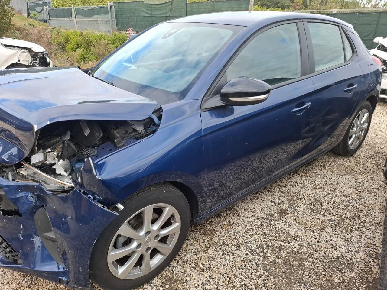 OPEL CORSA 2021 INCIDENTATA 1.2 BENZINA