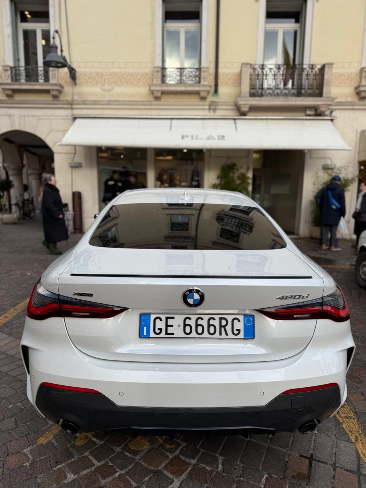 Bmw 420d 48V xDrive Coupé Msport Pro strafull