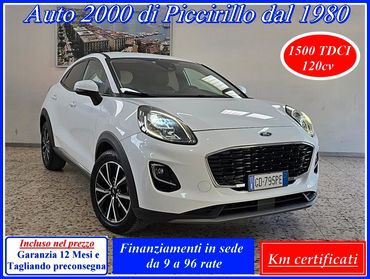 Ford Puma 1.5 TDCI 120 CV Titanium Garanzia12Mesi