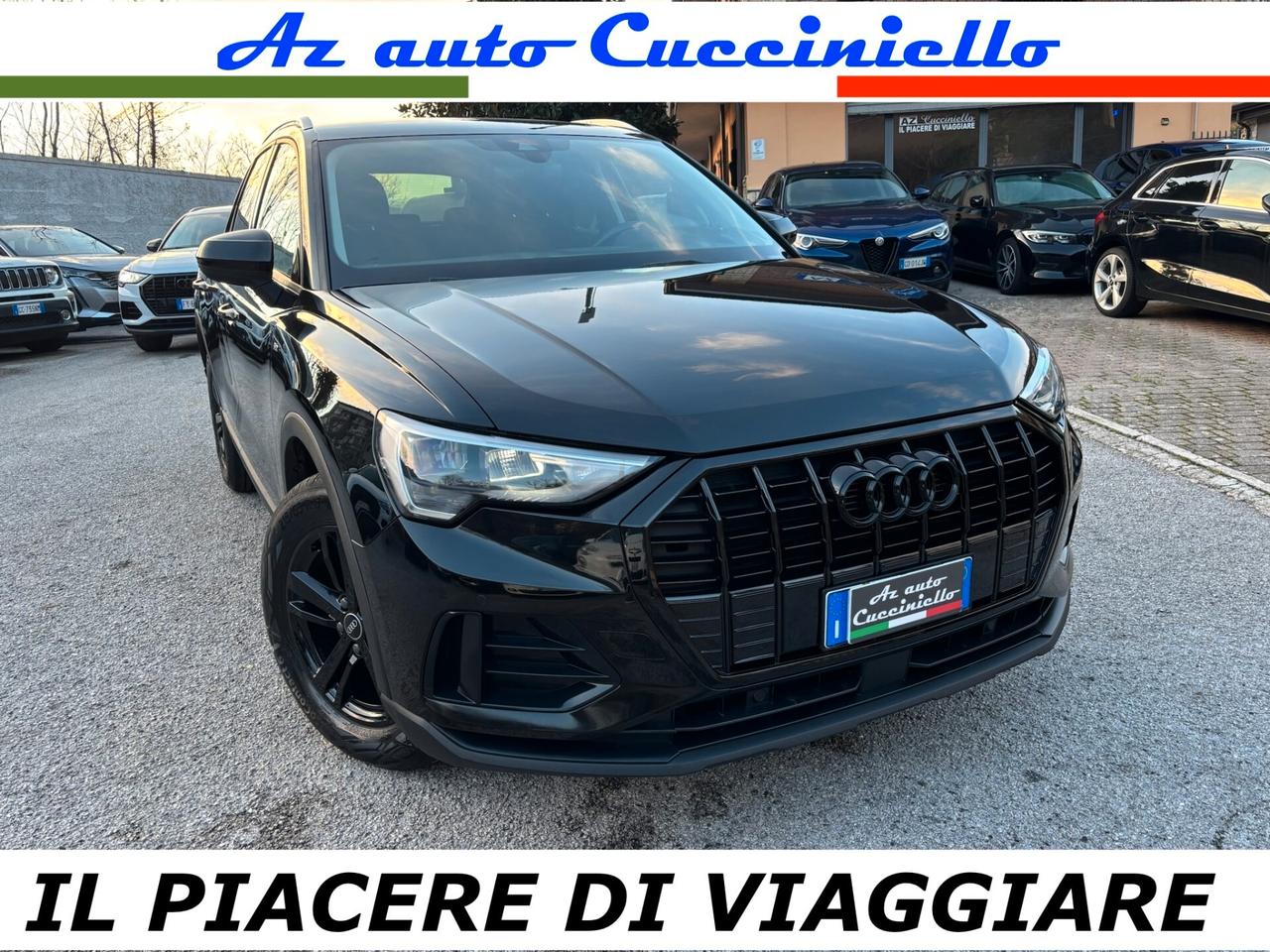 Audi Q3 35 TDI quattro S tronic line edition MY 22 KM 98.000 -BLACK