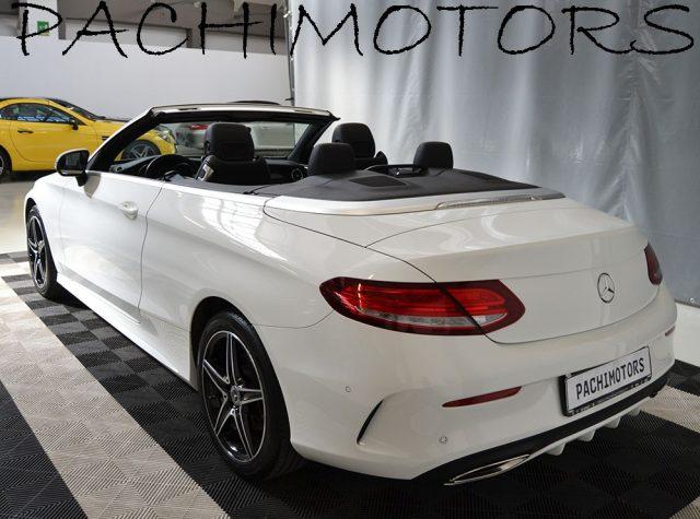MERCEDES-BENZ C 180 Cabrio Premium Amg Automatica Capote Blu