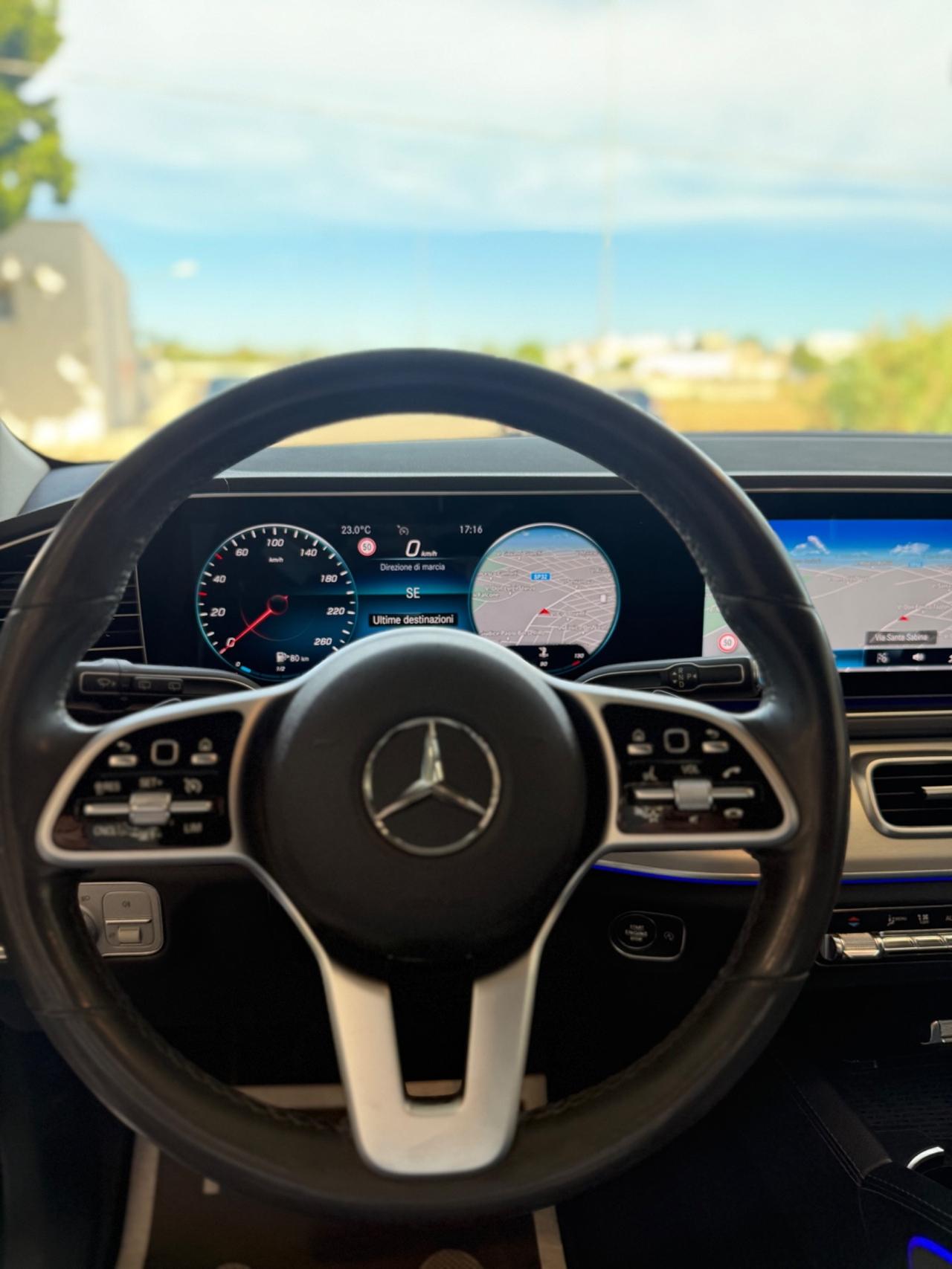Mercedes-benz GLE 300 d Premium 4matic auto LUCI SOFFUSE INTERNE,TELECAMERA,NAVIGATORE,INTERNI IN PELLE