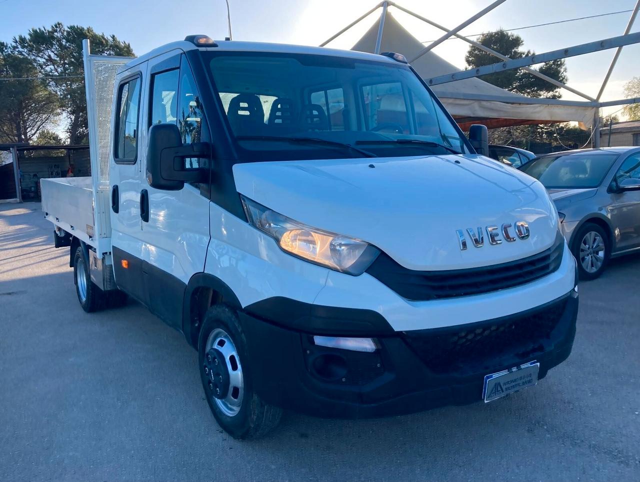 Iveco Daily 35c15 3.0 doppia cabina cassone fisso