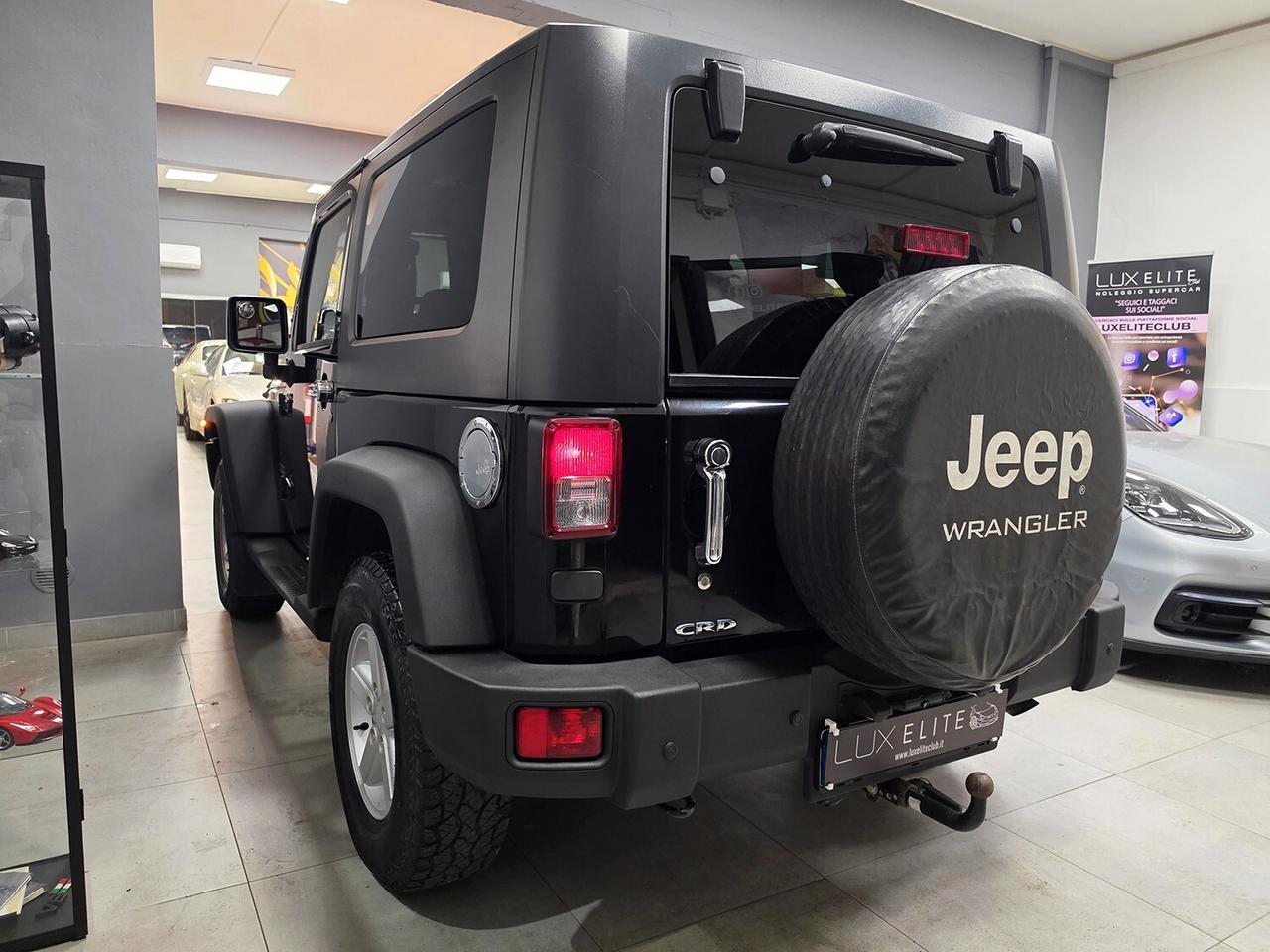 Jeep Wrangler III 2007 3p 2.8 crd Sahara auto INTERNI ROSSI _ HARD + SOFT TOP _ GARANZIA 12 MESI _ GANCIO TRAINO OMOLOGATO