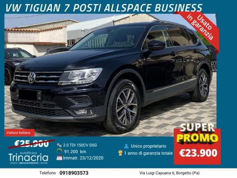Volkswagen Tiguan Allspace 7 posti Allspace Business 2.0 TDI 150CV DSG