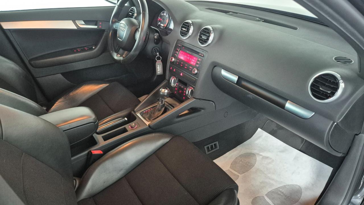 Audi A3 SPB 1.6 TDI 105 CV CR S tronic Ambition S line