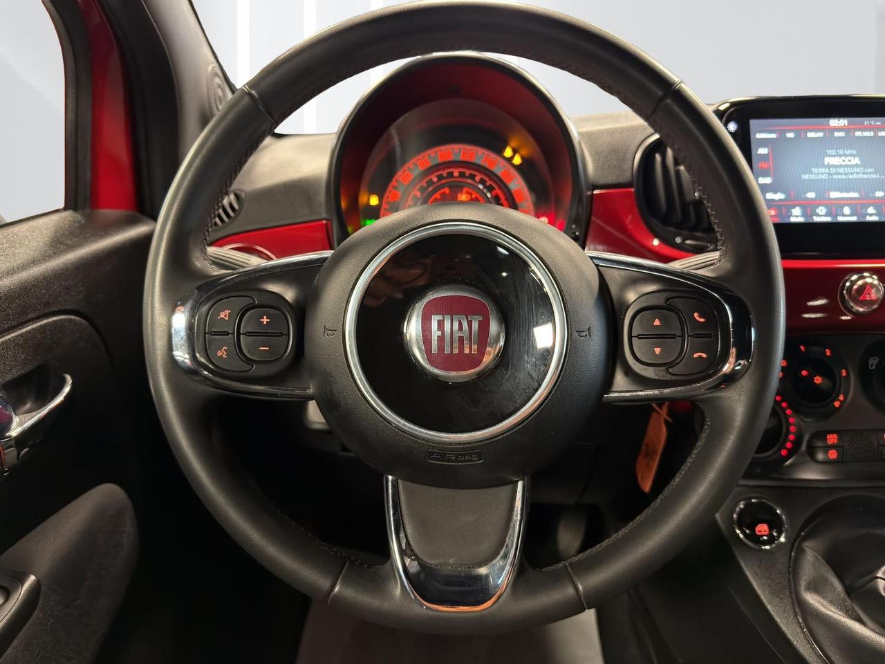 Fiat 500 1.0 hybrid (Red) 70cv