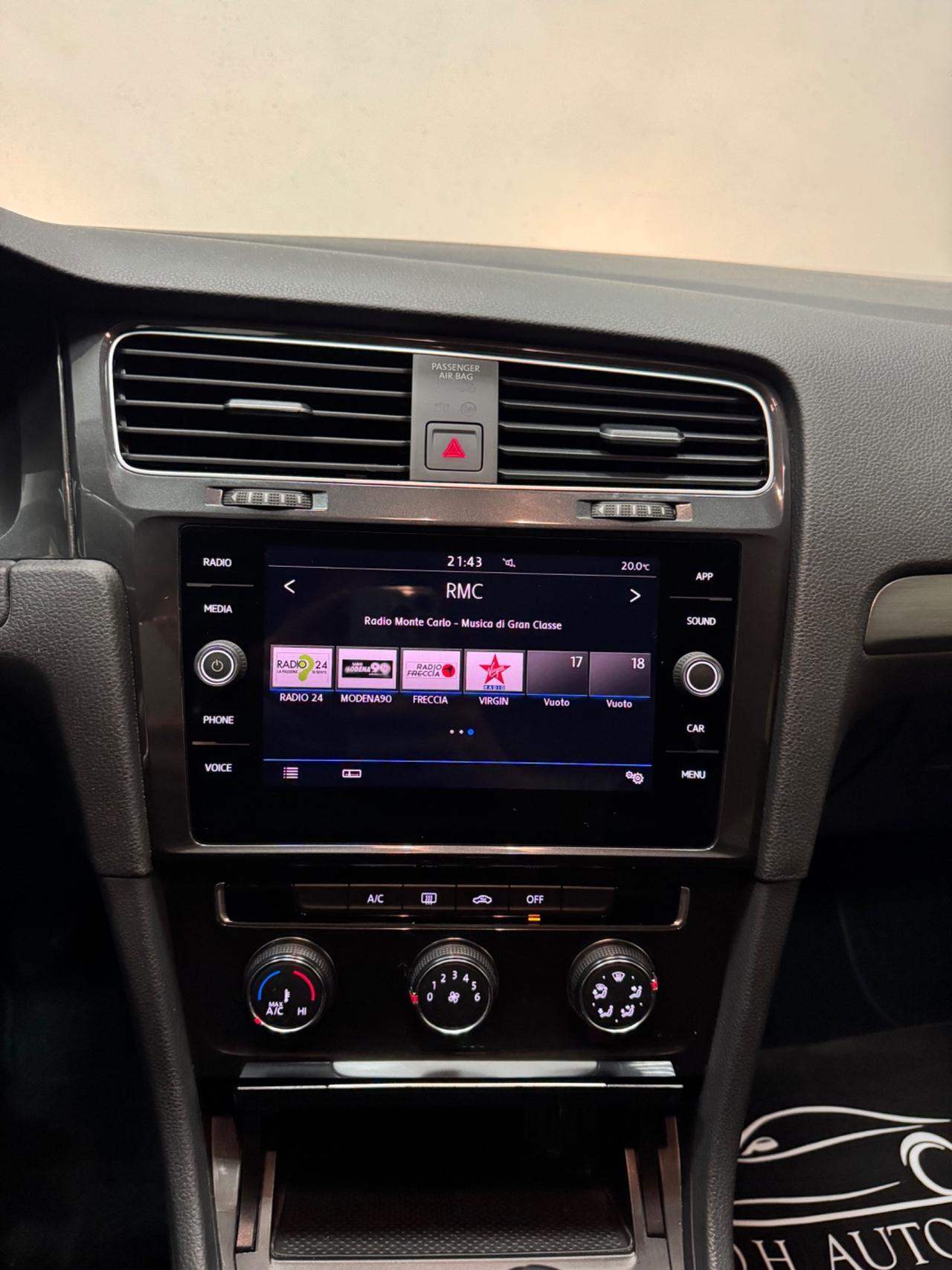 Volkswagen Golf 1.5 TGI DSG 5p. Executive BlueMotion Technology