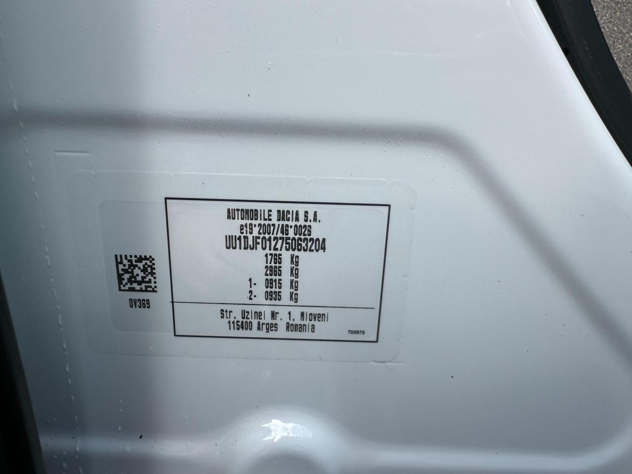 Dacia Duster 1.0 Eco-G Journey 100cv