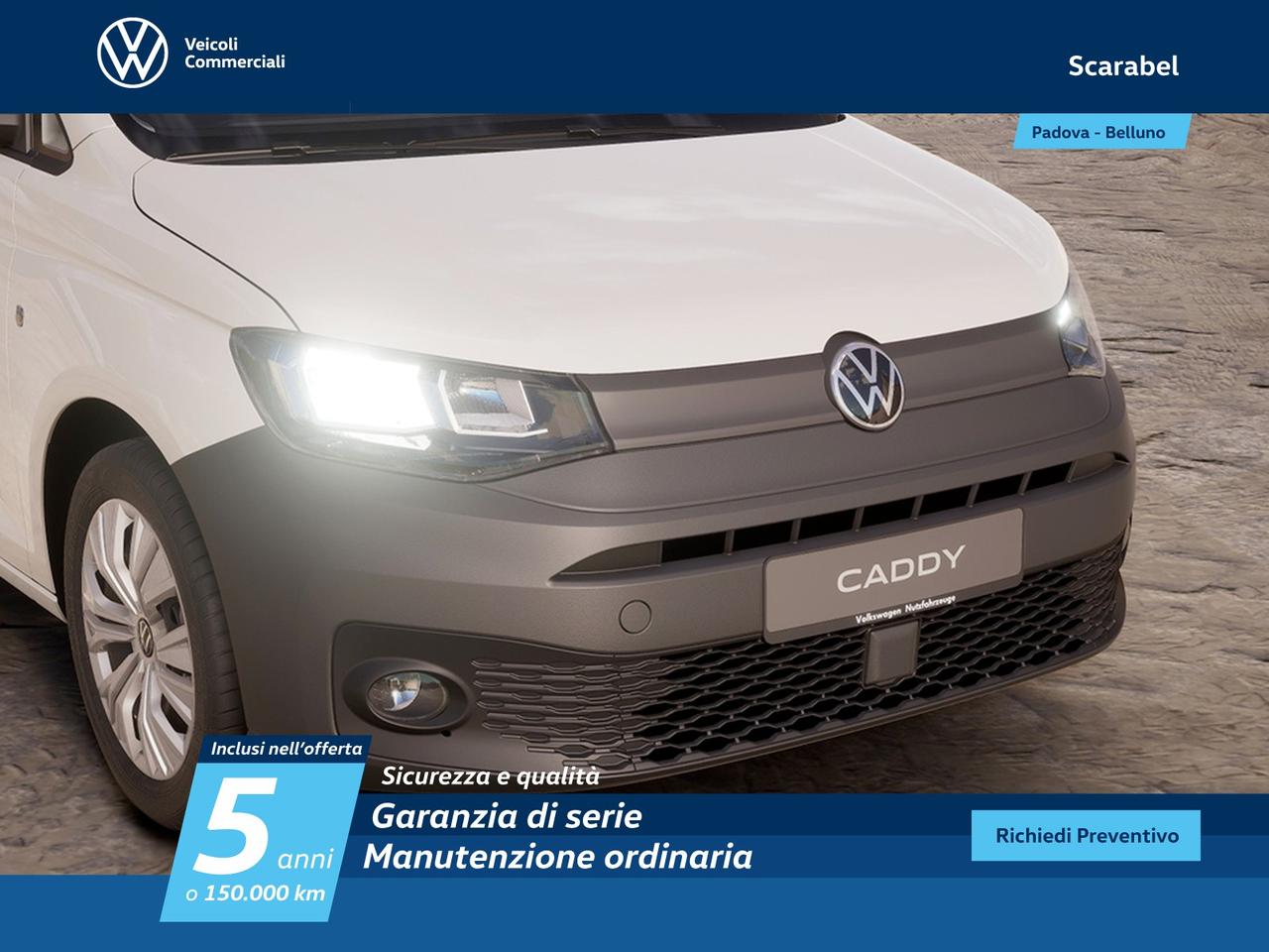 Volkswagen Caddy cargo 2.0 tdi 102cv flexible