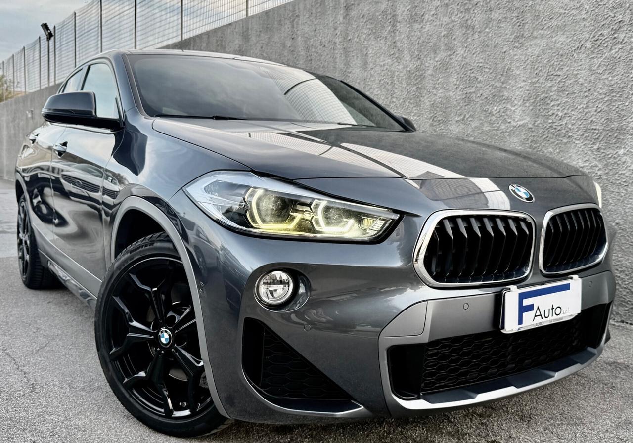 Bmw X2 xDrive20d Msport,LED multicolore,alcantara con cuc.gialle,cerchi neri,FULL OPTIONAL