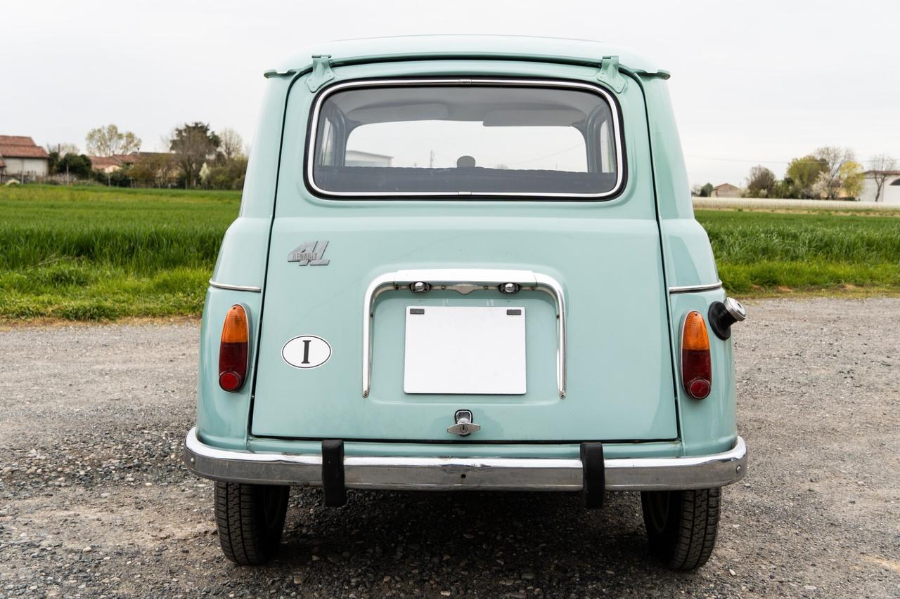 Renault R4L - RARA PRODUZIONE ALFA ROMEO - TARGA NERA ORIGINALE