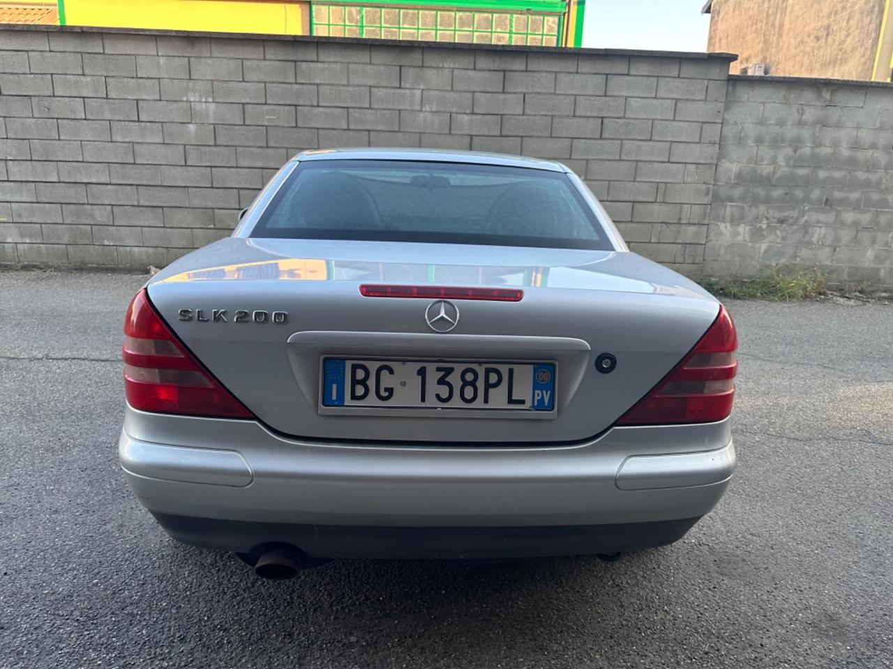 Mercedes-benz SLK 200 cat Kompressor