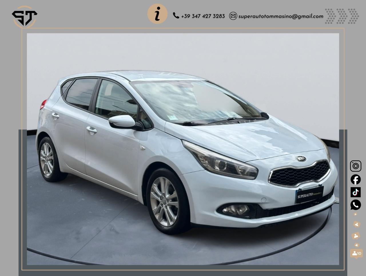 Kia Ceed 1.4 CRDi 5 porte TAGLIENDATA