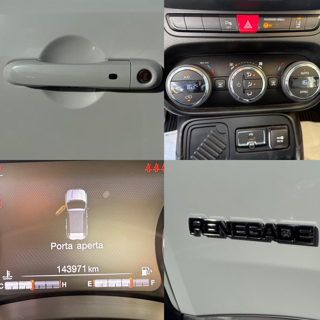 Jeep Renegade 1.6 Mjt 120cv Limited - UNIPRO ‘ !!