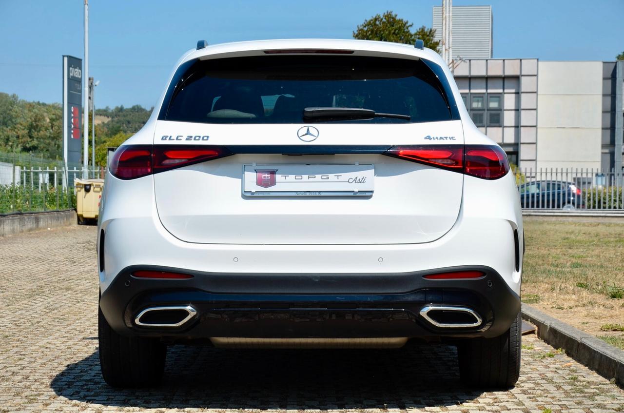 MERCEDES-BENZ GLC 200 AMG LINE PREMIUM PLUS 4MATIC 204cv AUTO, UNICOPROPRIETARIO, UFF ITALIANA, SERVICE MERCEDES, TETTO, HI-FI PREMIUM, FULL LED, RETROCAMERA, PERMUTE