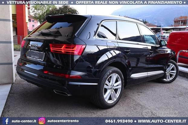 Audi Q7 50 TDI quattro S-LINE SLINE 7POSTI GANCIO