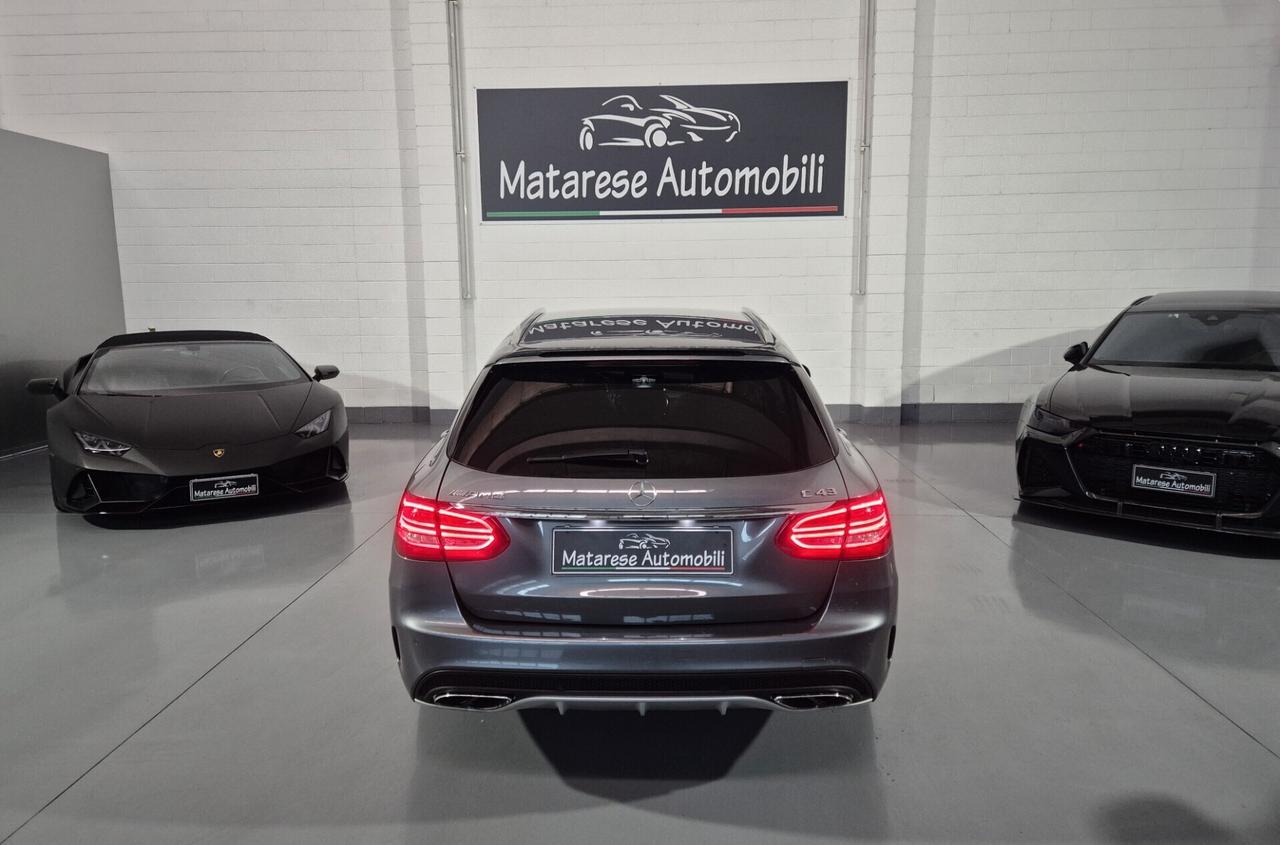 Mercedes-Benz C 43 AMG 4Matic 3.0cc 367cv FullLed Burmester GaranziaFull