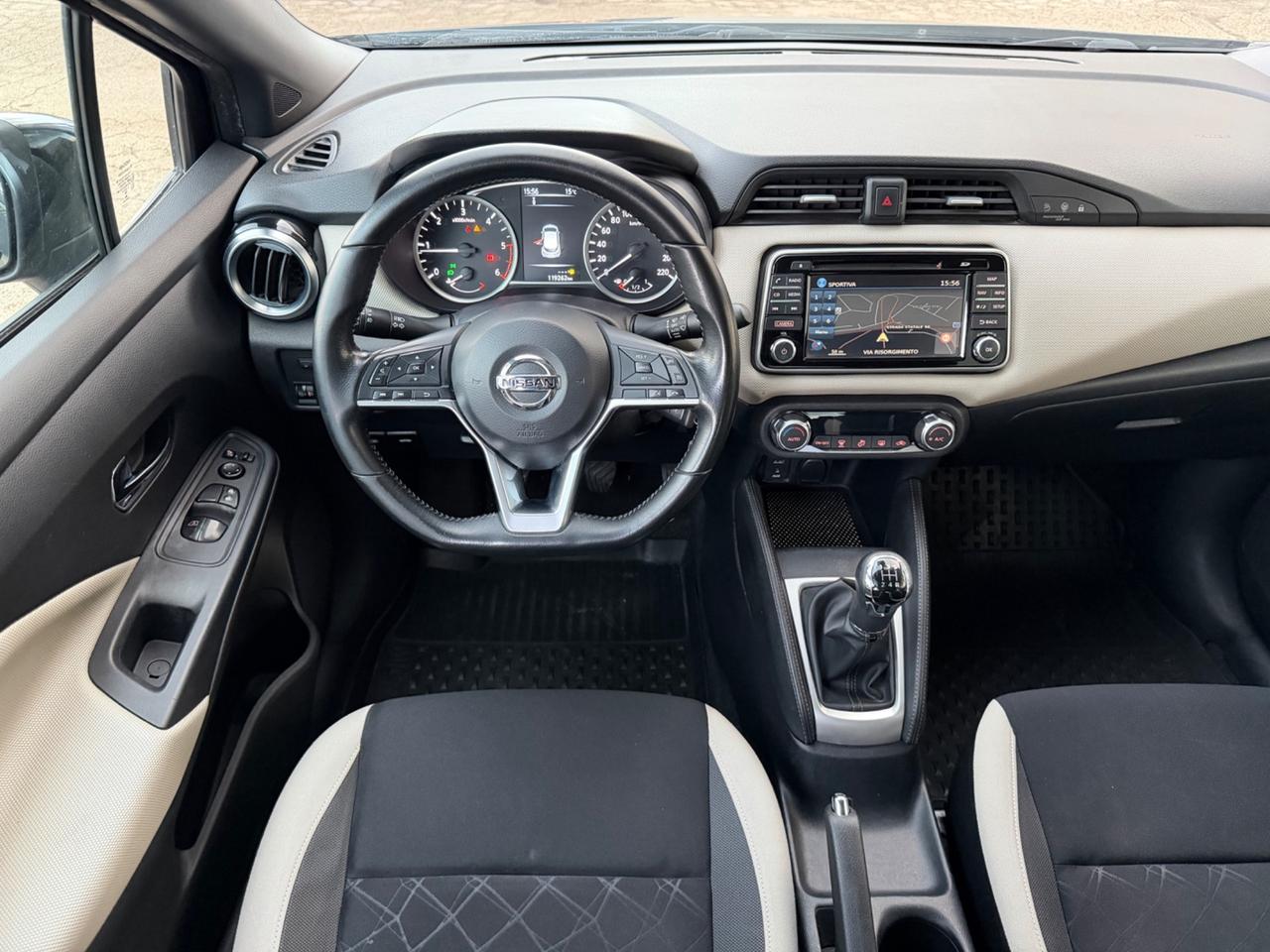 Nissan Micra 1.5 dci 90 cv 2017 Navig retro