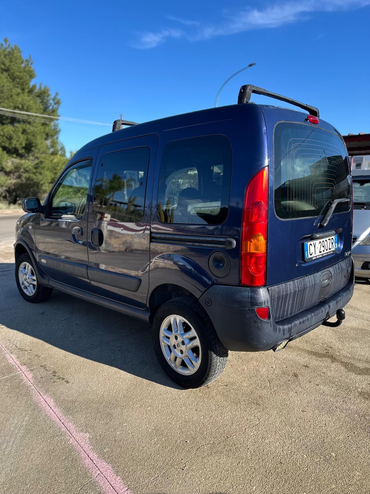 Kangoo 4x4 gancio traino