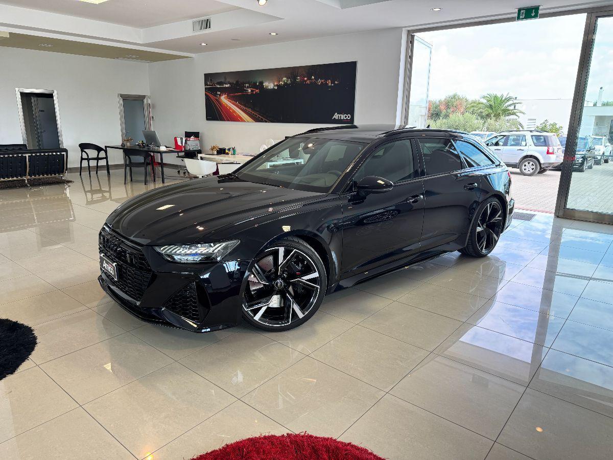 AUDI RS6 4.0 MHEV 600CV Identity Black Tetto Panorama