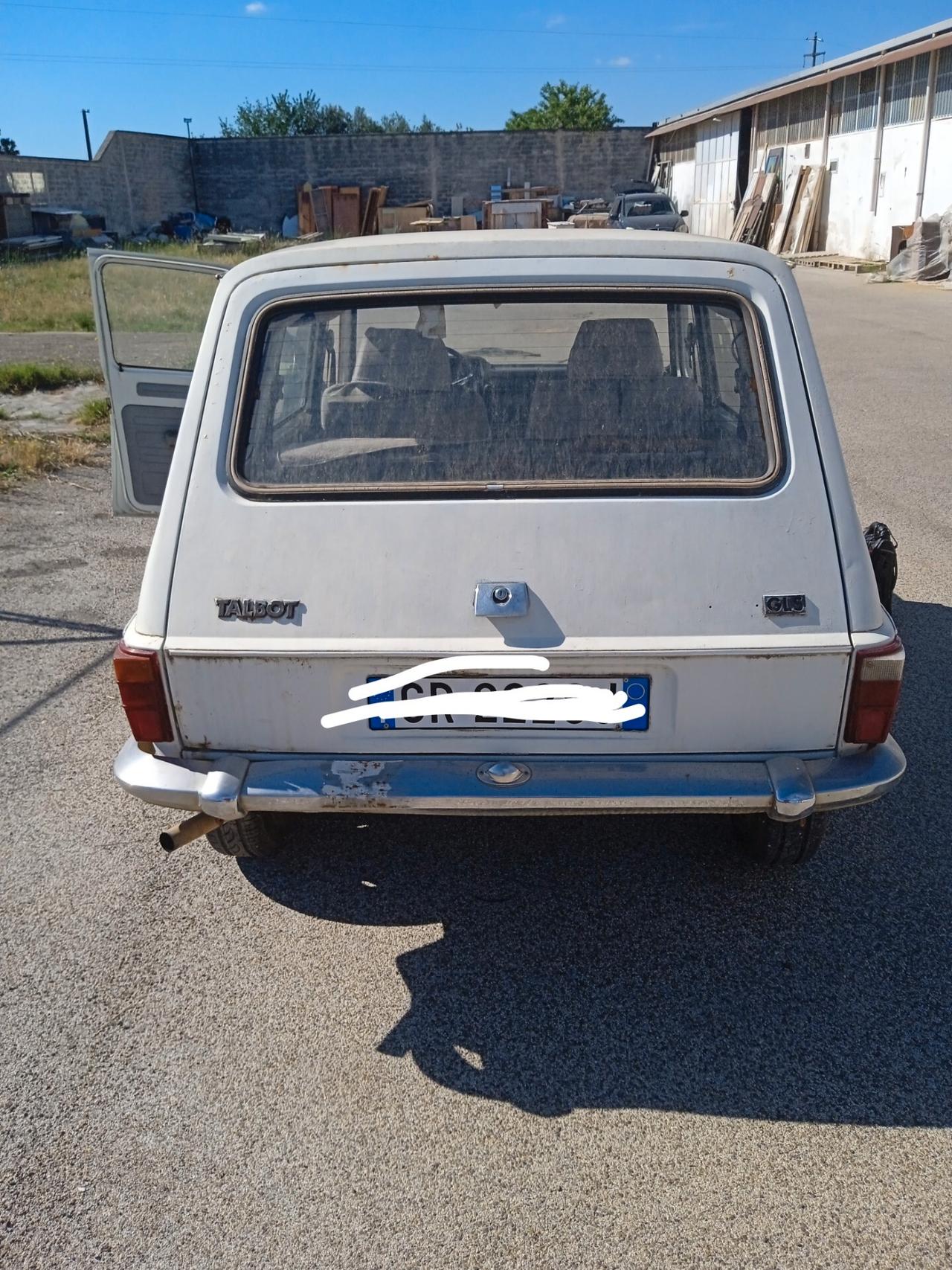 Simca 1100 familiare marciante documenti da passaggio