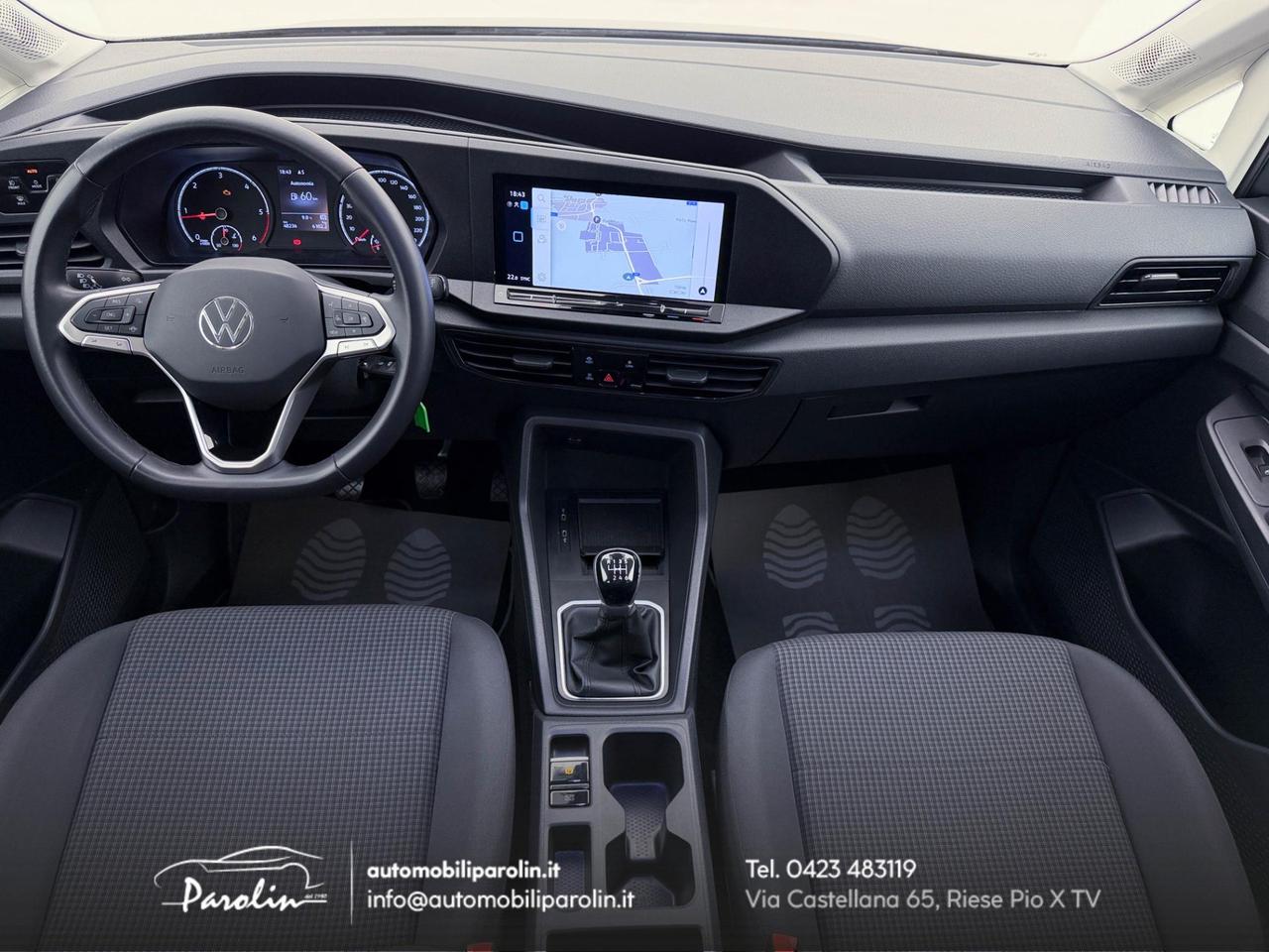 VOLKSWAGEN Caddy cargo 2.0 TDI Autocarro N1 5 Posti +IVA Space