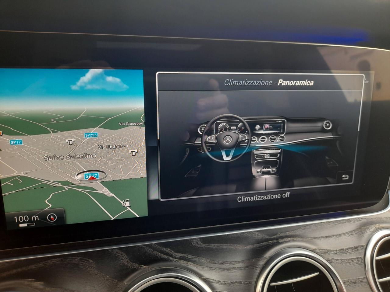 MERCEDES E 220 D AMG LINE BERLINA