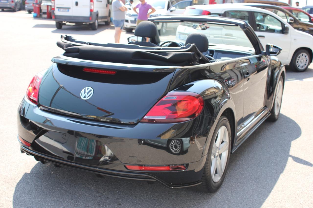 Volkswagen Maggiolino Cabrio 1.4 TSI R-LINE DSG FARI A LED - TAGLIANDI UFFICIALI!