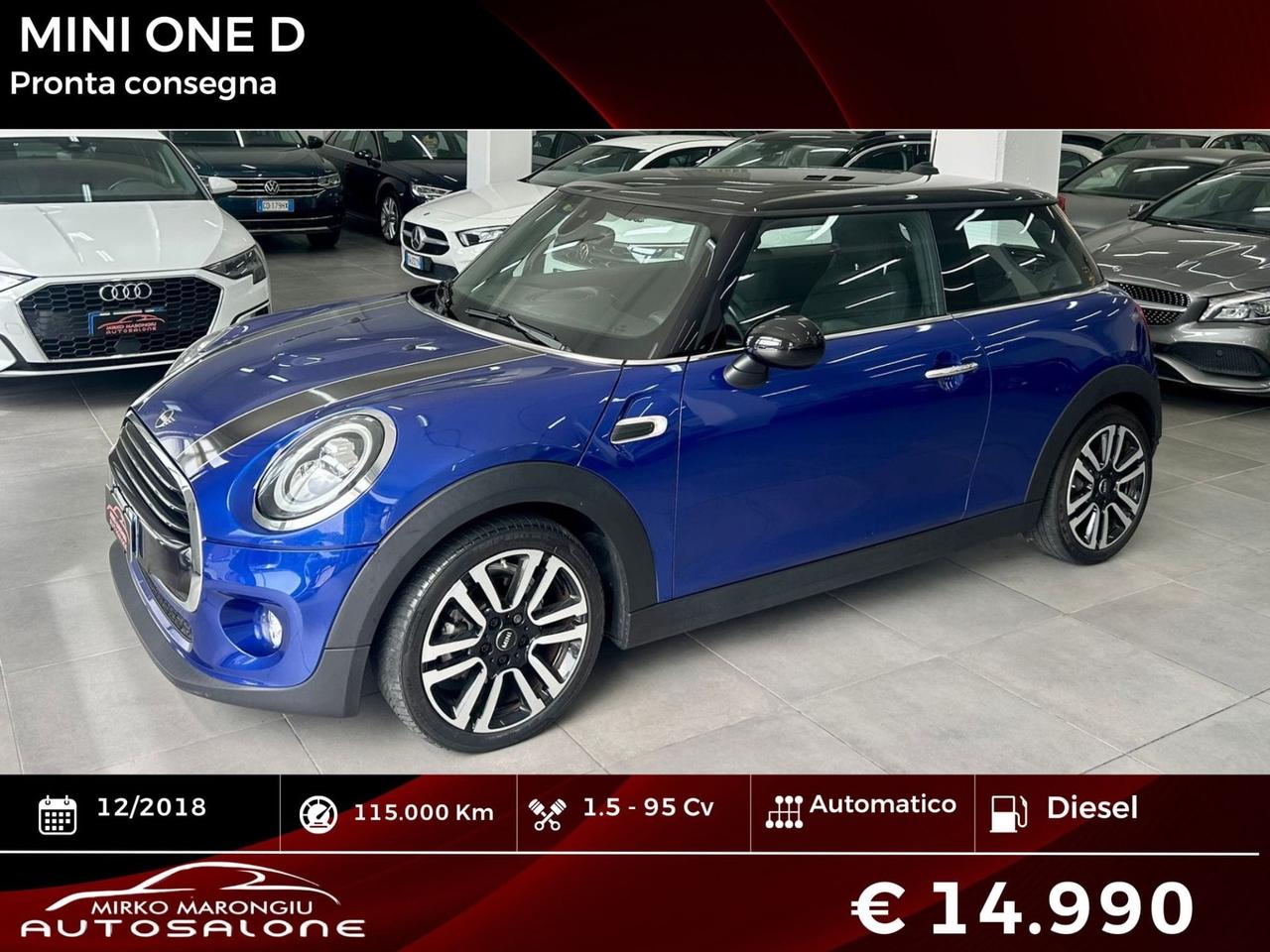 Mini COOPER D FULL OPTIONAL finanziabile