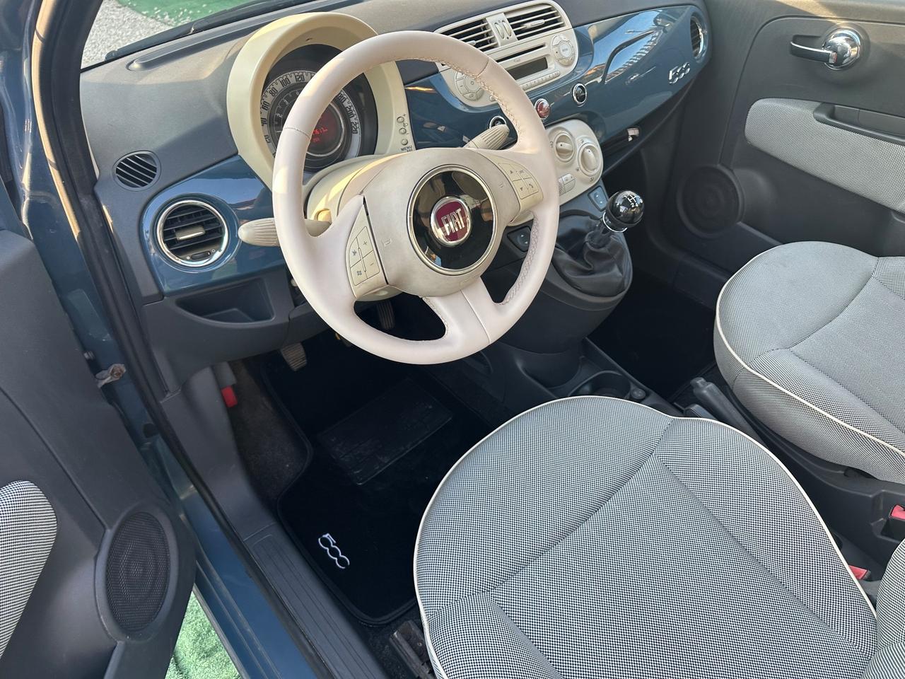 Fiat 500 1.2 benzina 2007 TETTO PANORAMICO
