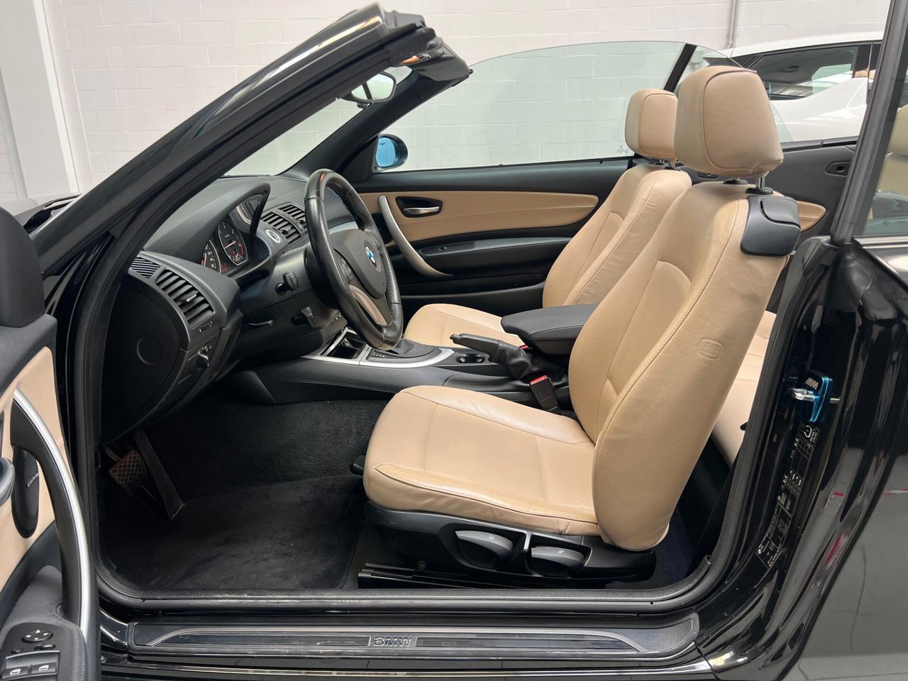 Bmw 120 120D CABRIO AUTOMATICO FULL PELLE