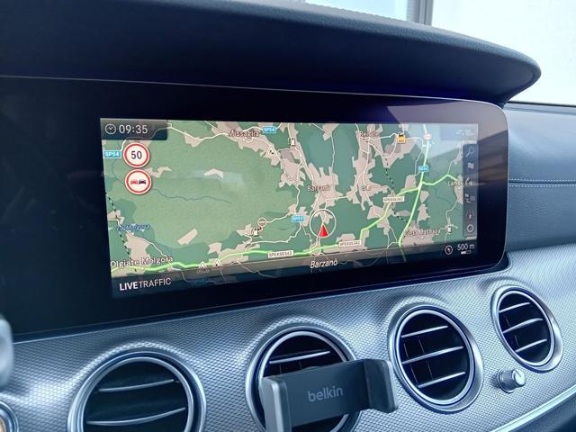 MERCEDES-BENZ E 220 D AMG LINE AUTOMATICO CRONOLOGIA TAGLIANDI