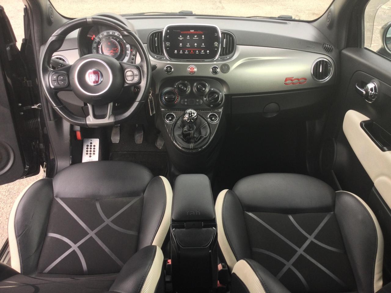 Fiat 500 1.3 Multijet 95 CV S Interni Pelle