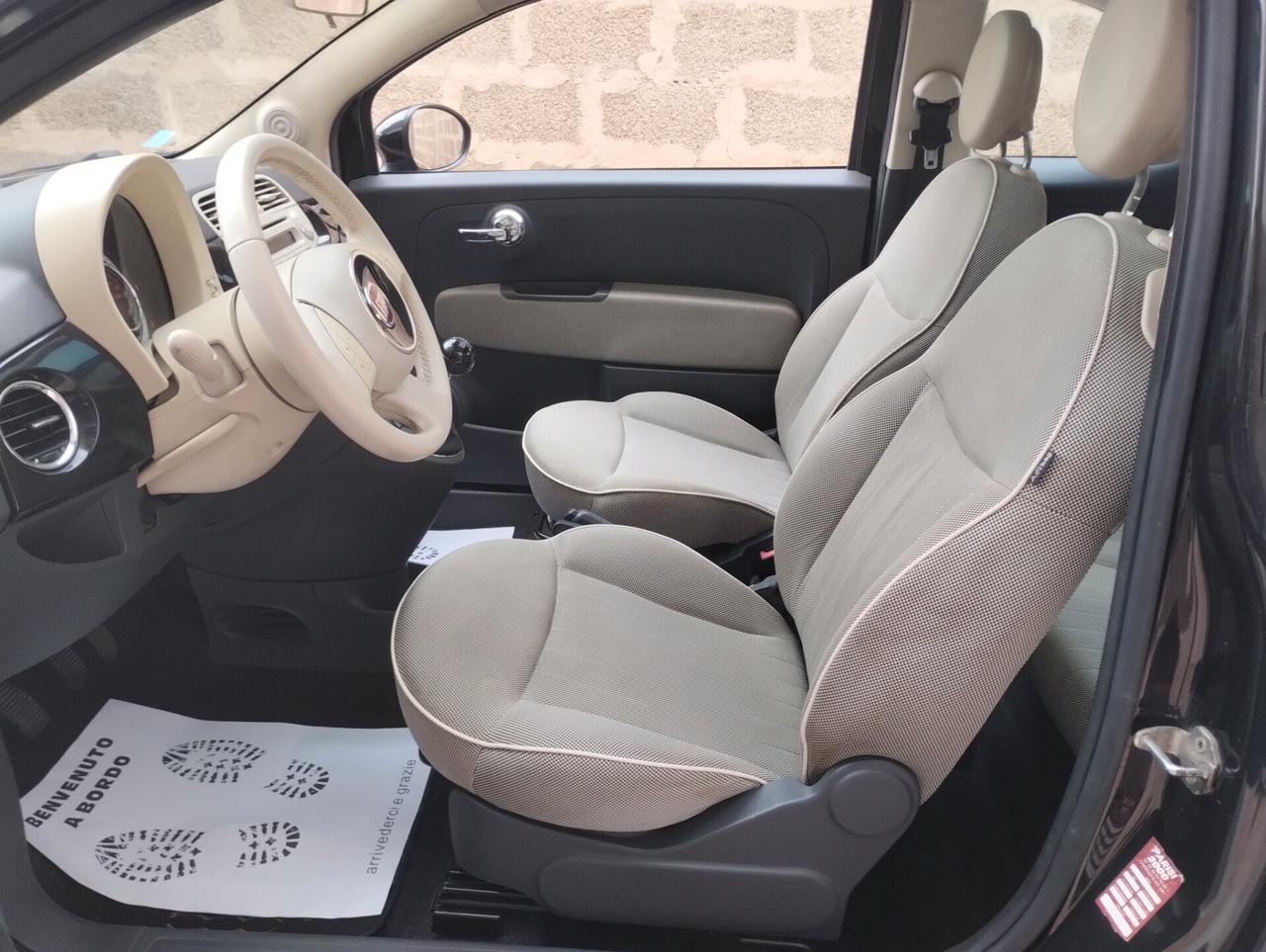 FIAT 500 1.3 MULTIJET 95 CV LOUNGE – TETTO PANORAMICO – 107.000 KM