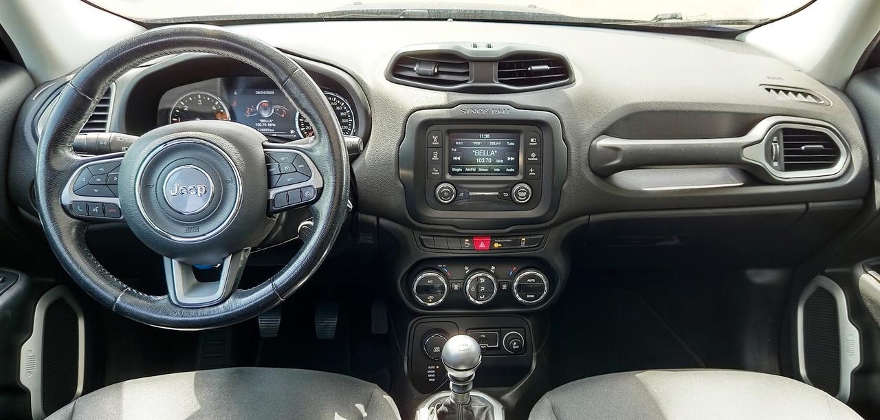 Jeep Renegade 2.0 Mjt 140CV 4WD Limited Tetto-Navi-PDC-R17"-Block Shaft
